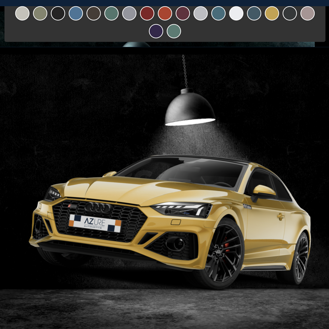 Galleria auto multicolore